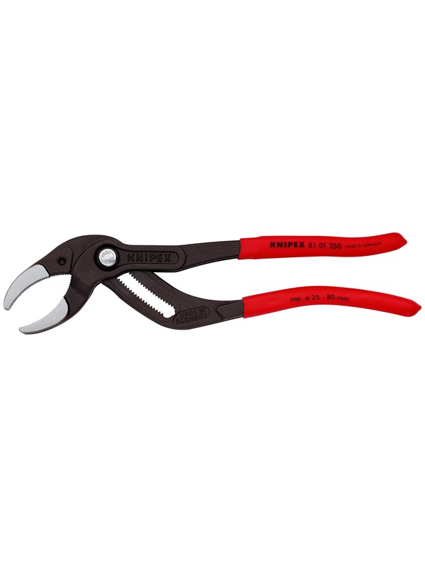 KNIPEX Sifon- og konnektortenger, for sifons, kunststoffrør og konnektorer