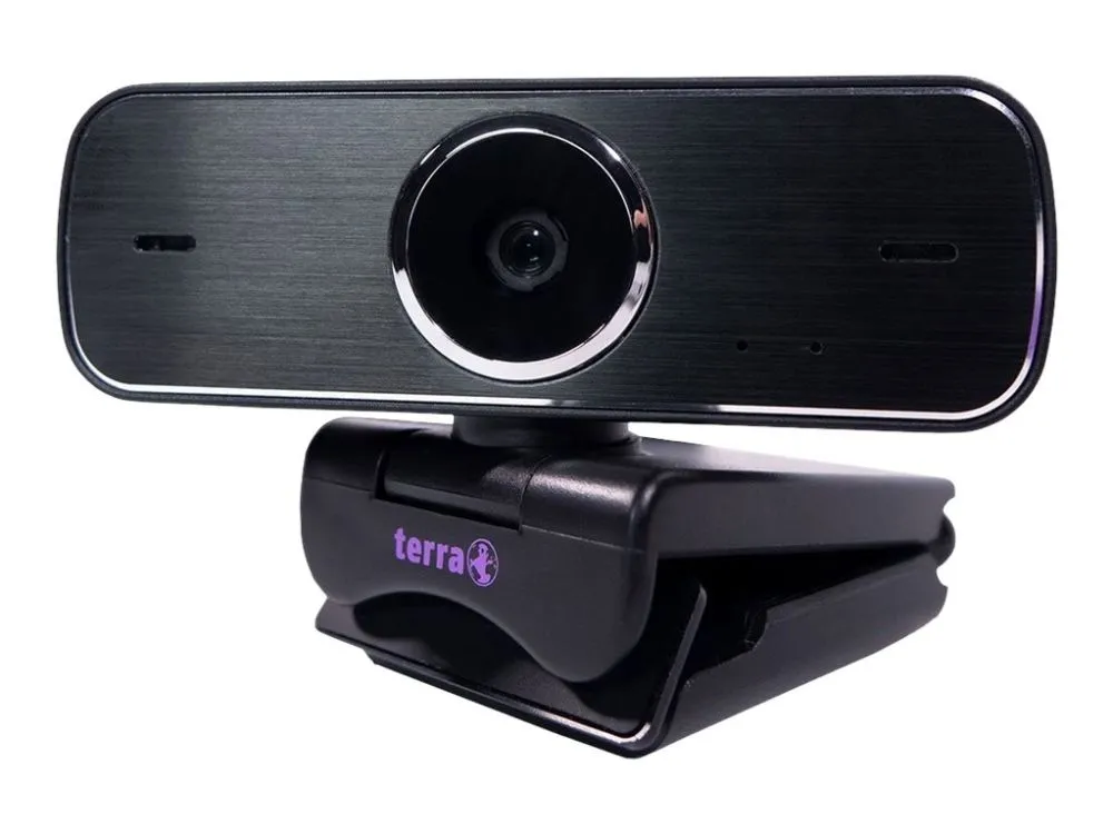 TERRA Webcam JP-WTFF-1080 - Nettkamera - farge - 1920 x 1080 - 1080p - fastfokal - lyd - USB 2.0 - MJPEG