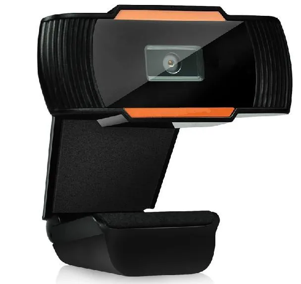 12MP Pixels HD 360 Webkamera USB PC Bærbar Kamera Svart
