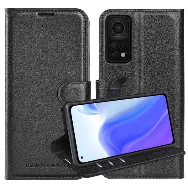 Deksel til Xiaomi Mi 10T / Mi 10T PRO Lommebokdeksel med magnetisk lukking, stativfunksjon og kortlomme