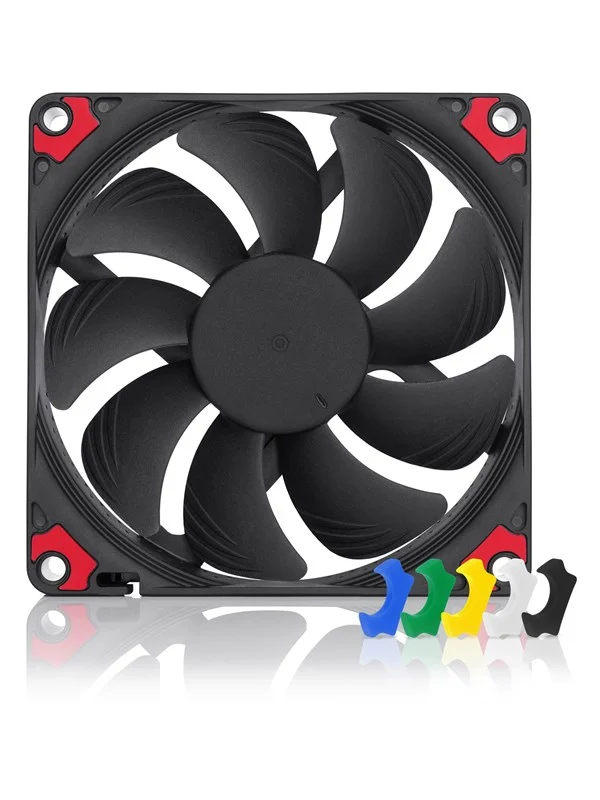 Noctua NF-A9x14 HS-PWM chromax.black.swap - Kabinettvifte - 92mm - Svart - 19 dBA