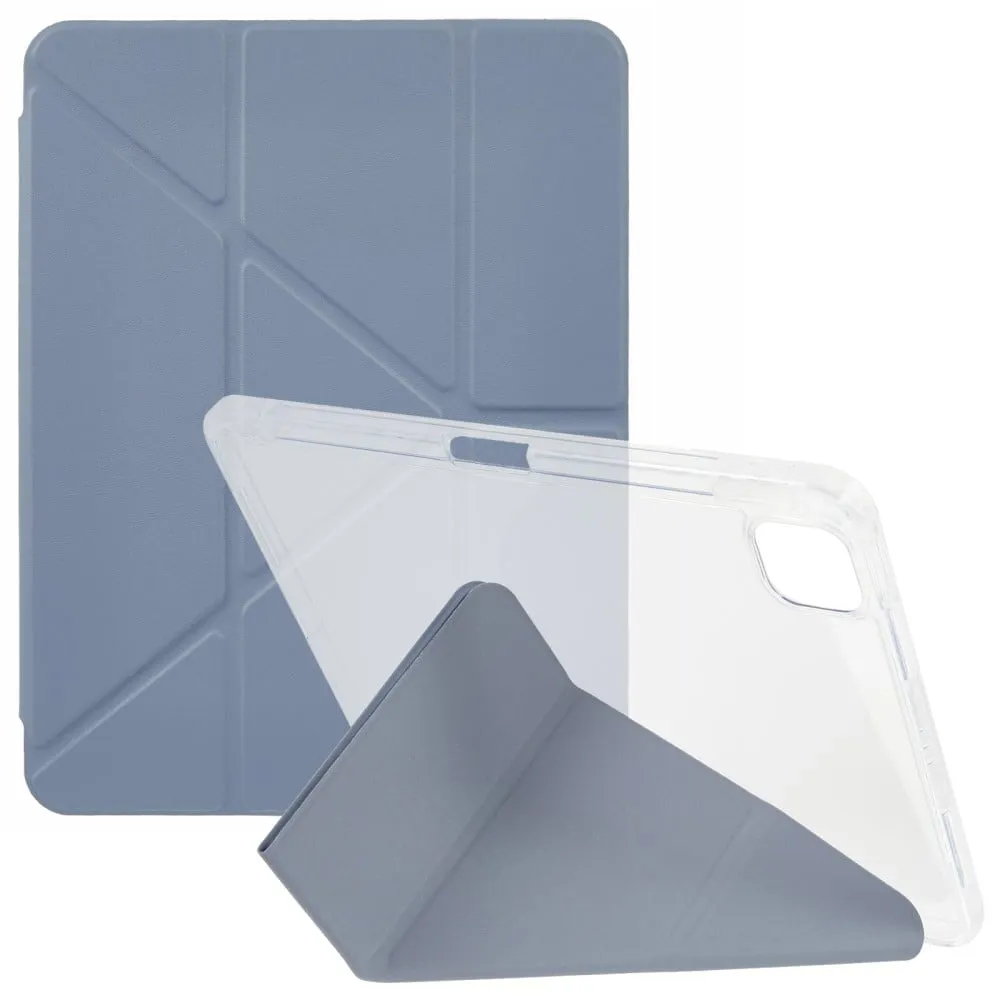 Tabletveske iPad Air 11 (2025) / (2024) / Air (2022) / (2020) / Pro 11 (2022) / (2021) / (2020) / (2018) , Origami-stativ, gjennomsiktig bakside, vega