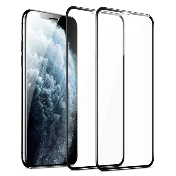 2-pakning herdet glass skjermbeskytter med full dekning iPhone 11 Pro