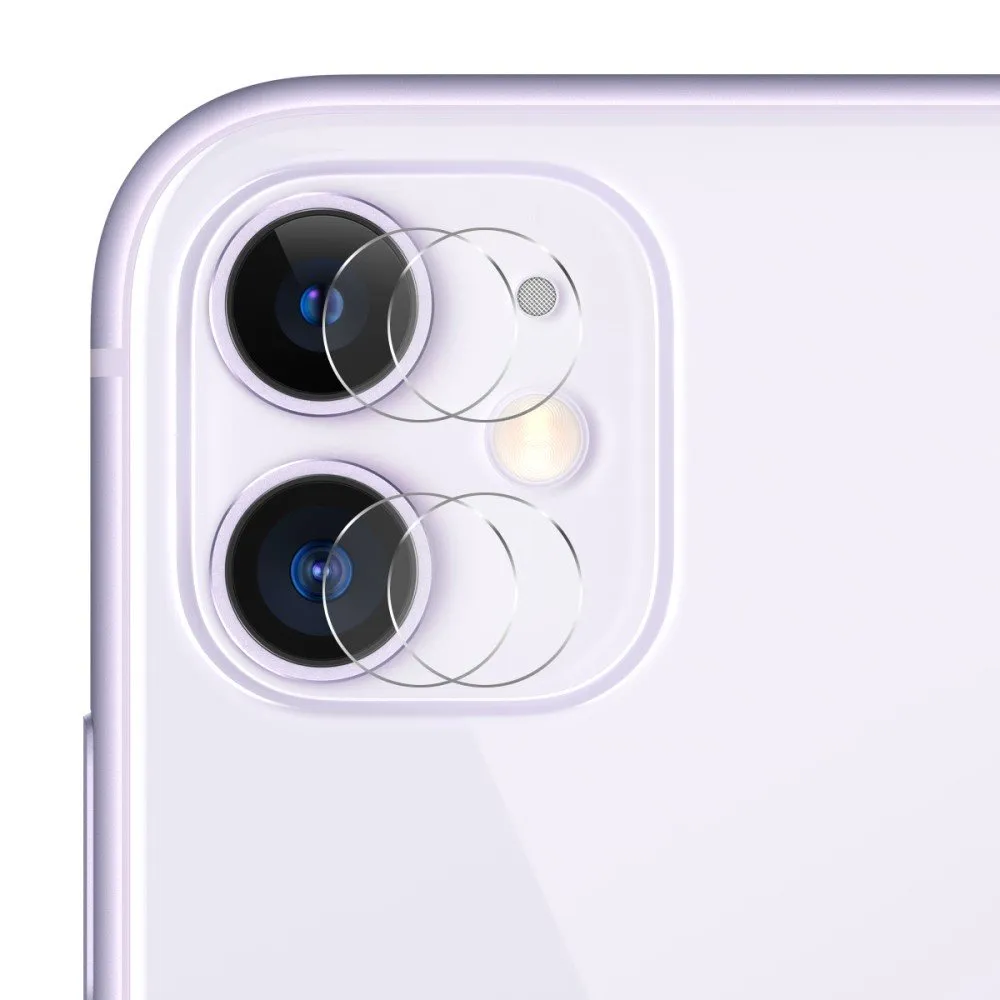 iPhone 11 2 - Pack HAT PRINCE kameralinse i herdet glass