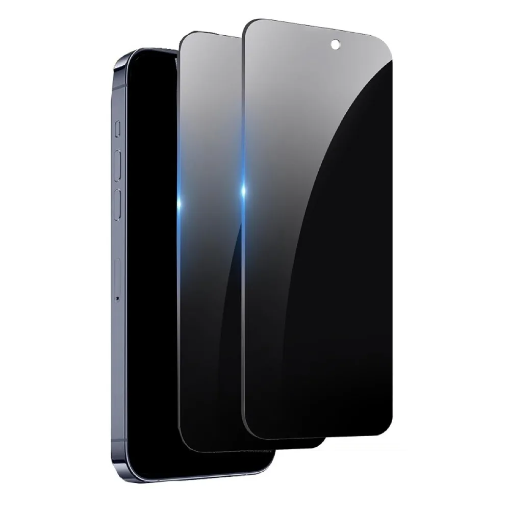 2 stk iPhone 12 Pro Max Privacy skjermbeskytter Privacy skjermbeskytter