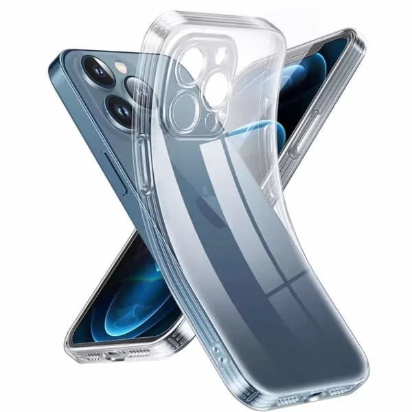 iPhone 12 Pro gjennomsiktig TPU-deksel – ekstra kamerabeskyttelse