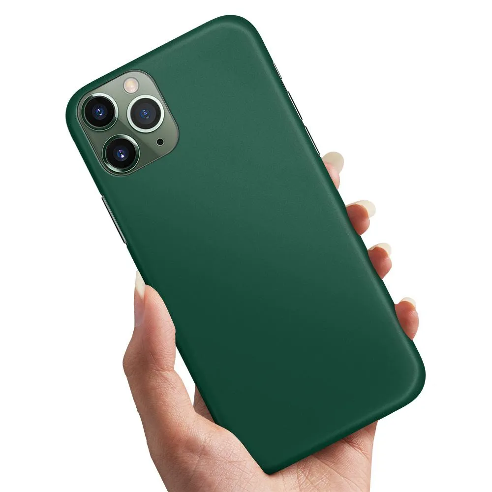 Deksel / Mobildeksel til iPhone 12 Mini - Mørkegrønn
