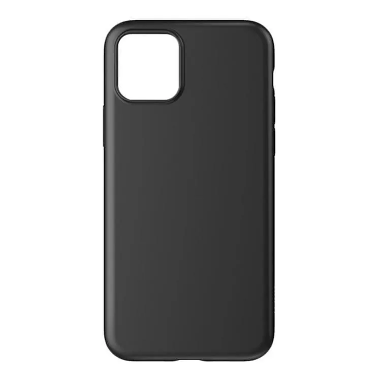 iPhone 12 / 12 Pro 6,1 tommer - matt svart deksel
