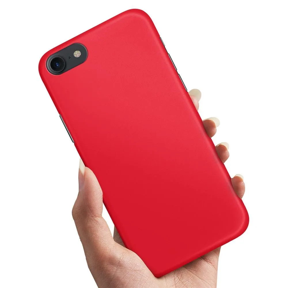 Deksel / Mobildeksel til iPhone 5 / 5S / SE - Rød