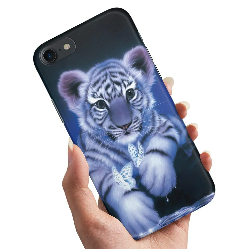 Deksel / Mobildeksel til iPhone 6 / 6s - Tigerunge