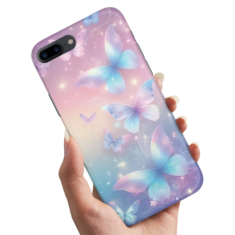 Deksel / Mobildeksel til iPhone 7 / 8 Plus - Butterflies
