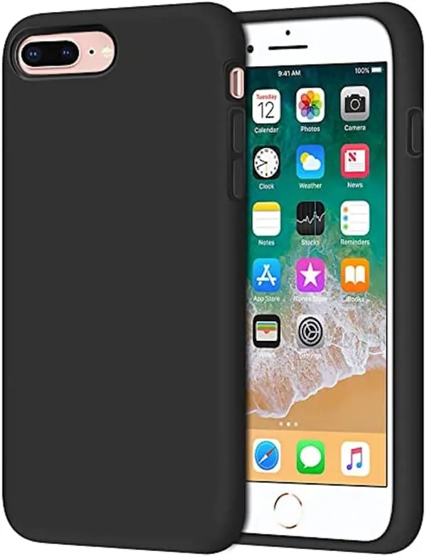 Matt svart skall iPhone 7 Plus / 8 Plus