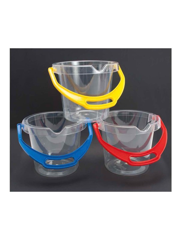 Dantoy Pouring Bucket Transparent 13.5cm