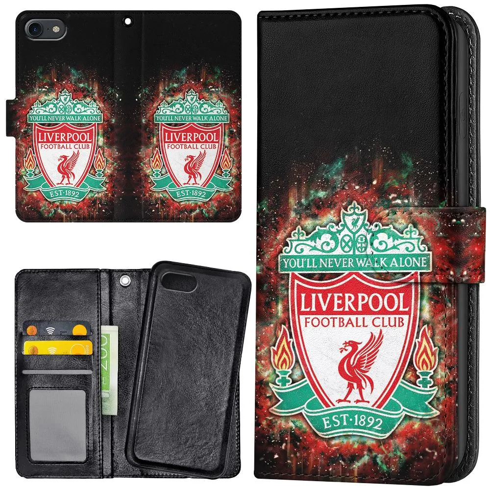 iPhone 7/8/SE - Lommebok Deksel Liverpool