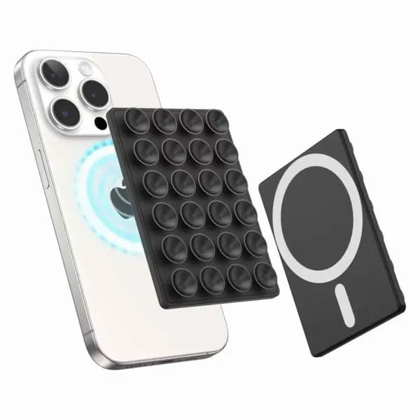 Magnetisk sugegrep til iPhone (MagSafe-kompatibel) - Svart