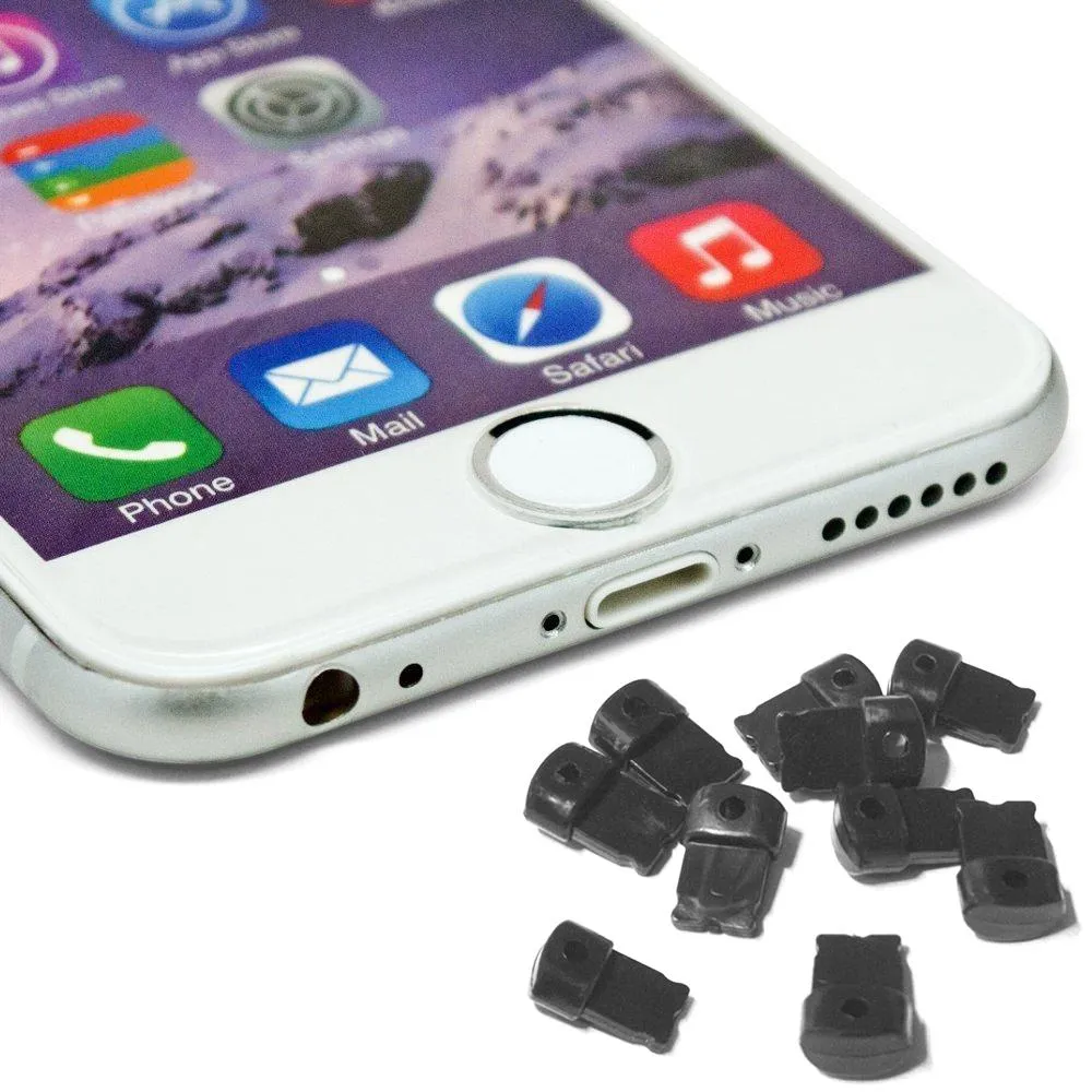 10-Pak - Støvbeskyttelsesplugg for iPhone / Lightning / Apple