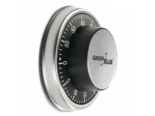 Greenblue 51348, Mekanisk tidsur, Sølv, 60 min, Magnetisk, 9,5 cm, Boks