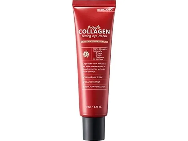 Bergamo Triple Collagen Firming Eye Cream anti-rynke øyekrem 50 g