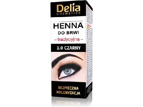 Delia Henna til øyenbryn 1,0 svart