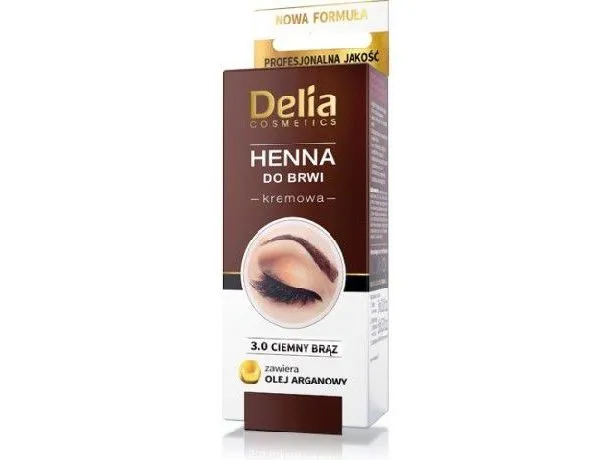 DELIA henna i krem nr. 3.0 mørk brun