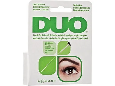 Ardell Duo eyelash-lim Clear-White 5 g (til kunstige vipper)