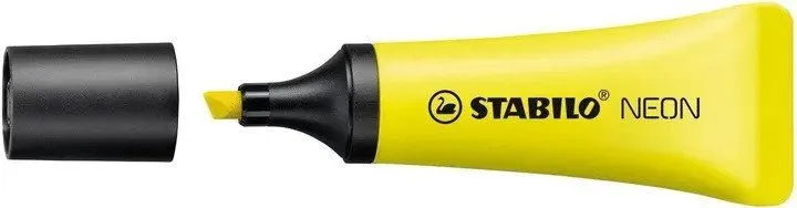 STABILO Neon markeringspenn gul - (10 stk.)