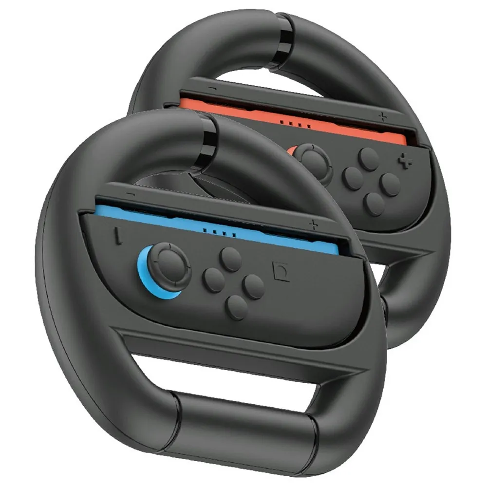 2 stk. kompatibel med Nintendo Switch 2 Joy-Con-kontroller rattgrep racingratt