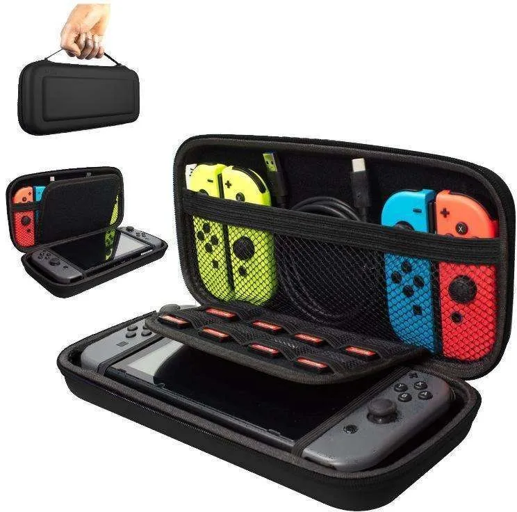 Hard oppbevaringspose - Veske til Nintendo Switch - Organizer