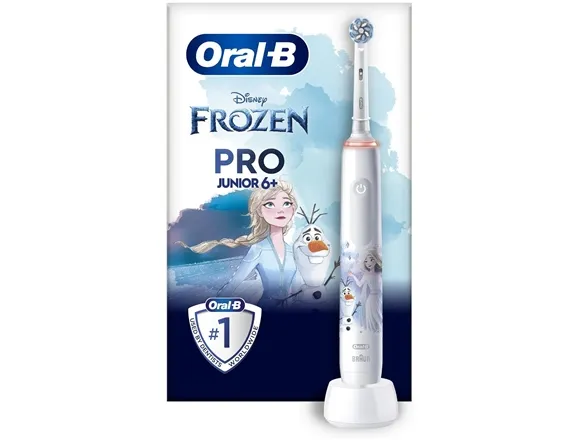 Oral-B Pro Junior elektrisk tannbørste Frozen (Kraina Lodu)