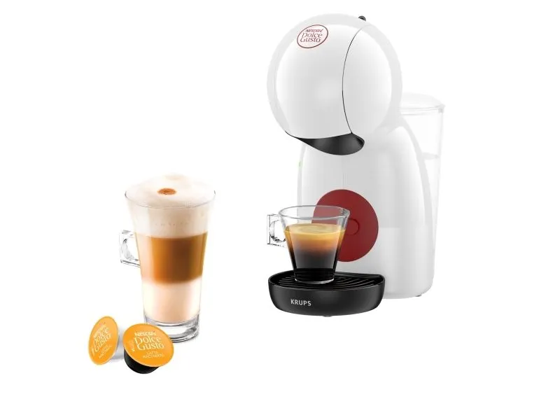Krups NESCAFÉ DOLCE GUSTO KP1A31, Kapsel kaffemaskin, 0,8 L, Kaffekapsel, 1600 W, Hvit