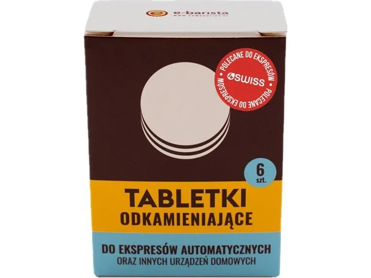 4Swiss avkalkingstabletter til kaffemaskiner 6 stk (by E-barista)