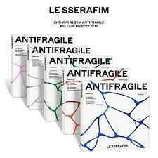 LE SSERAFIM - ANTIFRAGILE COMPACT Tilfeldig Ver. (CD)