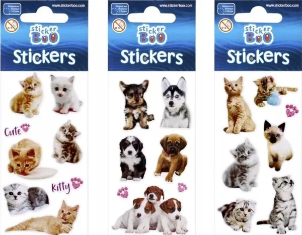 STICKERBOO klistremerker 66x180 S-BOO CUTIES PBH 120/1800