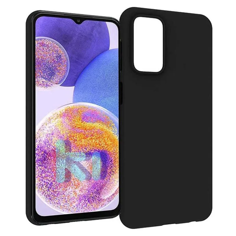Silikondeksel til Samsung Galaxy A23 5G - Svart