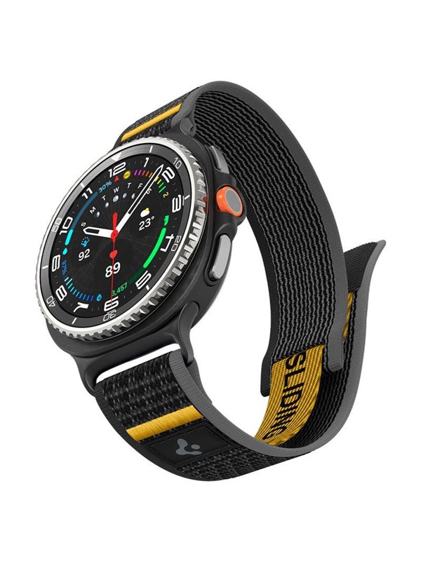 Spigen Athlex Air Active Band - black - Samsung Galaxy Watch 8 46mm/44mm/40mm