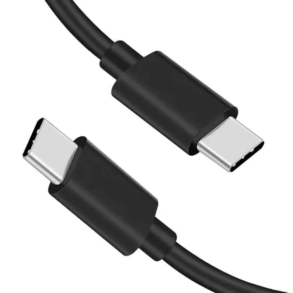 1,5m USB-C ladekabel Hurtigladning 3A 60W Type-C Black