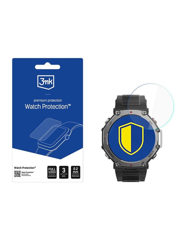 3mk Hybrid Glass  Watch Protection FlexibleGlass for Amazfit T-Rex 3