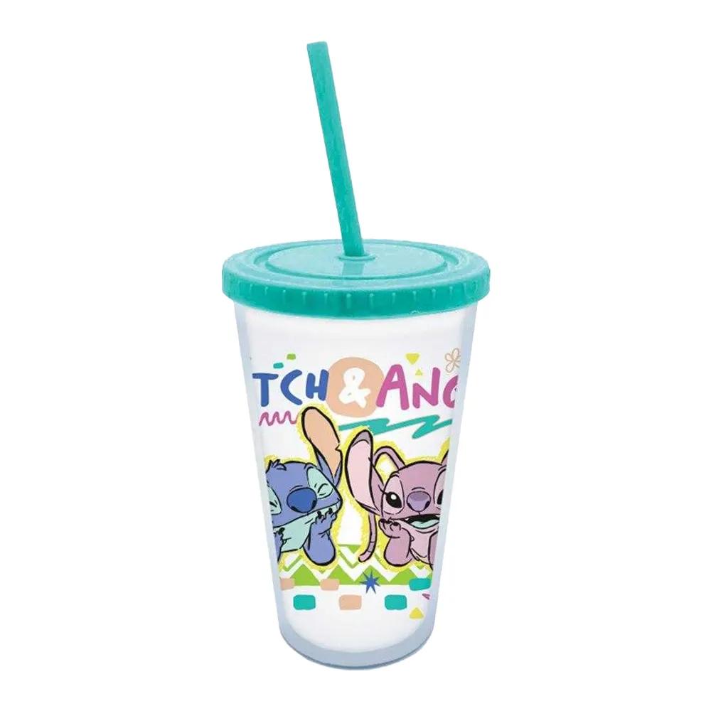 Lilo & Stitch Friends Cup With Straw