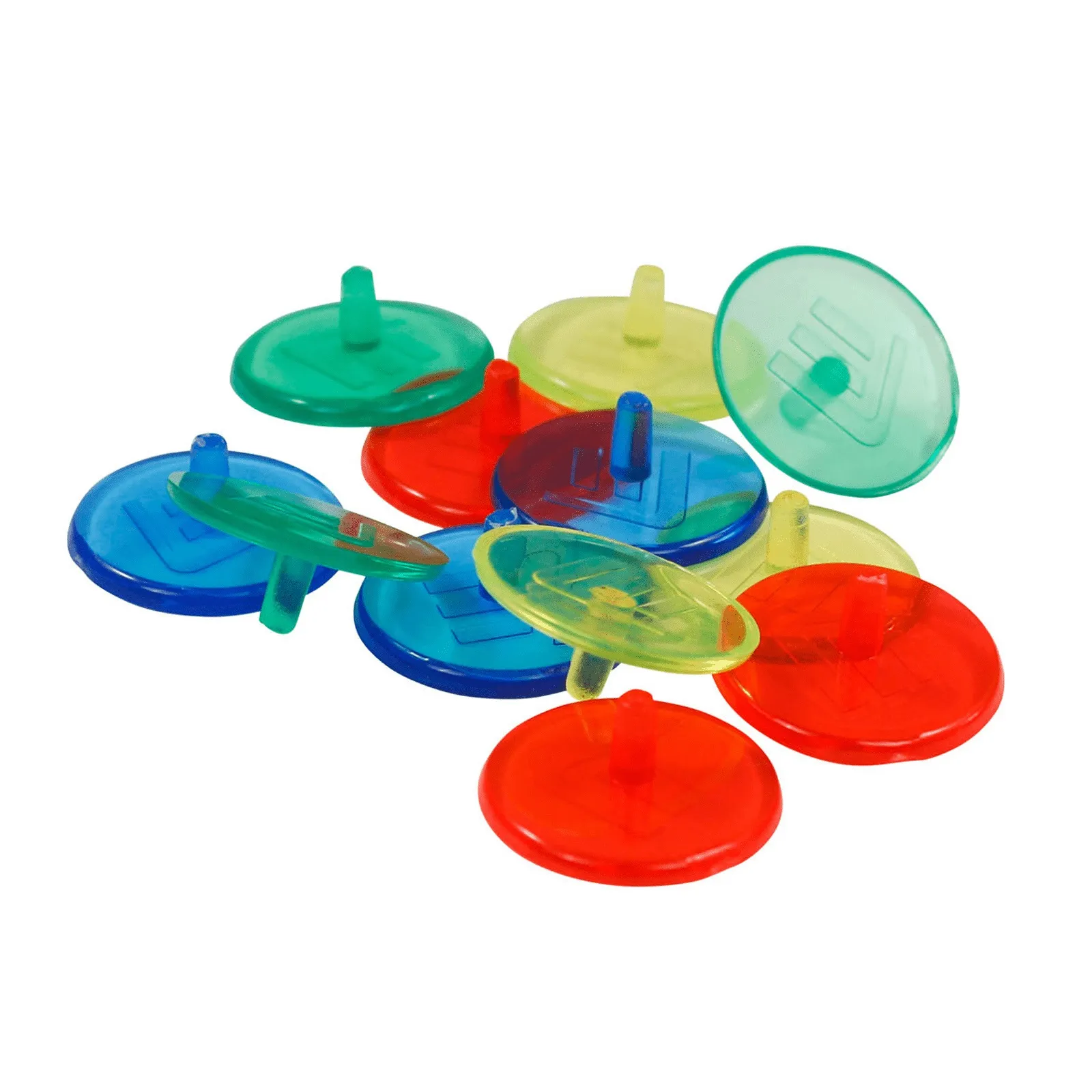Masters Neon Golf Ball Marker (Pack Of 12)