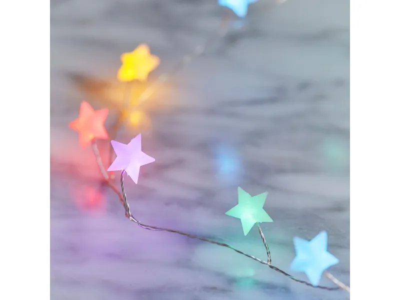 Sirius Ally stjernecluster, 40 LED, Multi