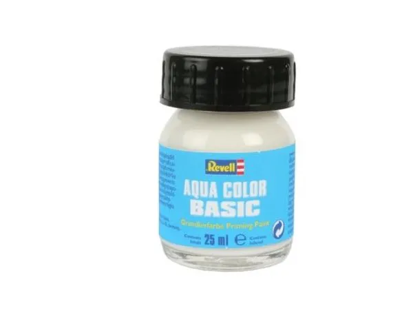 Revell akrylmaling hvit glassbeholder 25 ml (39622)