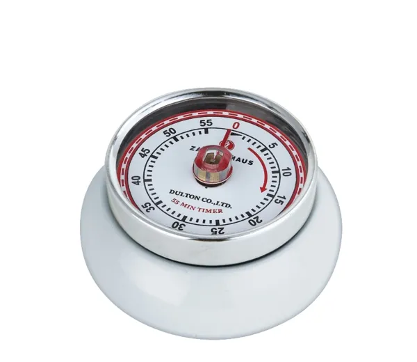 Zassenhaus SPEED, Mekanisk tidsur, Hvit, 55 min, Metall, Analog, Magnetisk