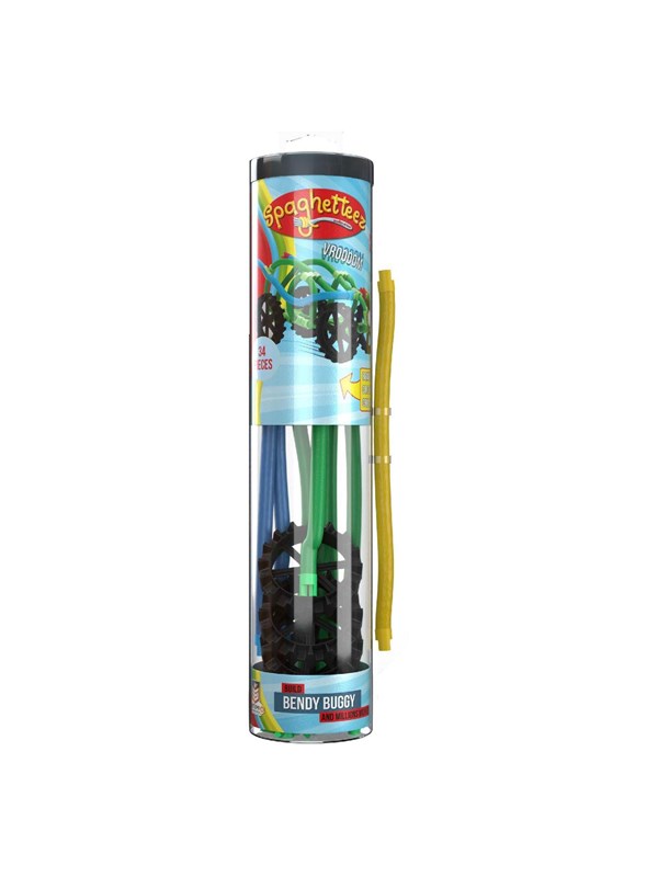 Clics Spaghetteez Bendy Buggy Flexible Building Rods 34pcs.