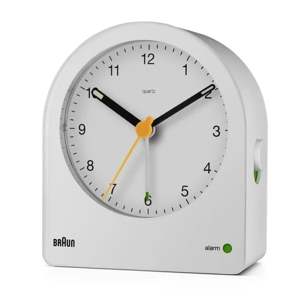 Braun vekkerklokke med snooze og baklys BC22W