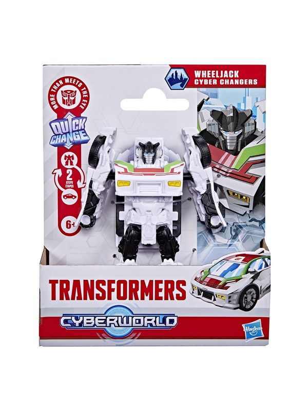 Transformers TRA Cyberworld 4in Figure Cyber Changer Wheeljack
