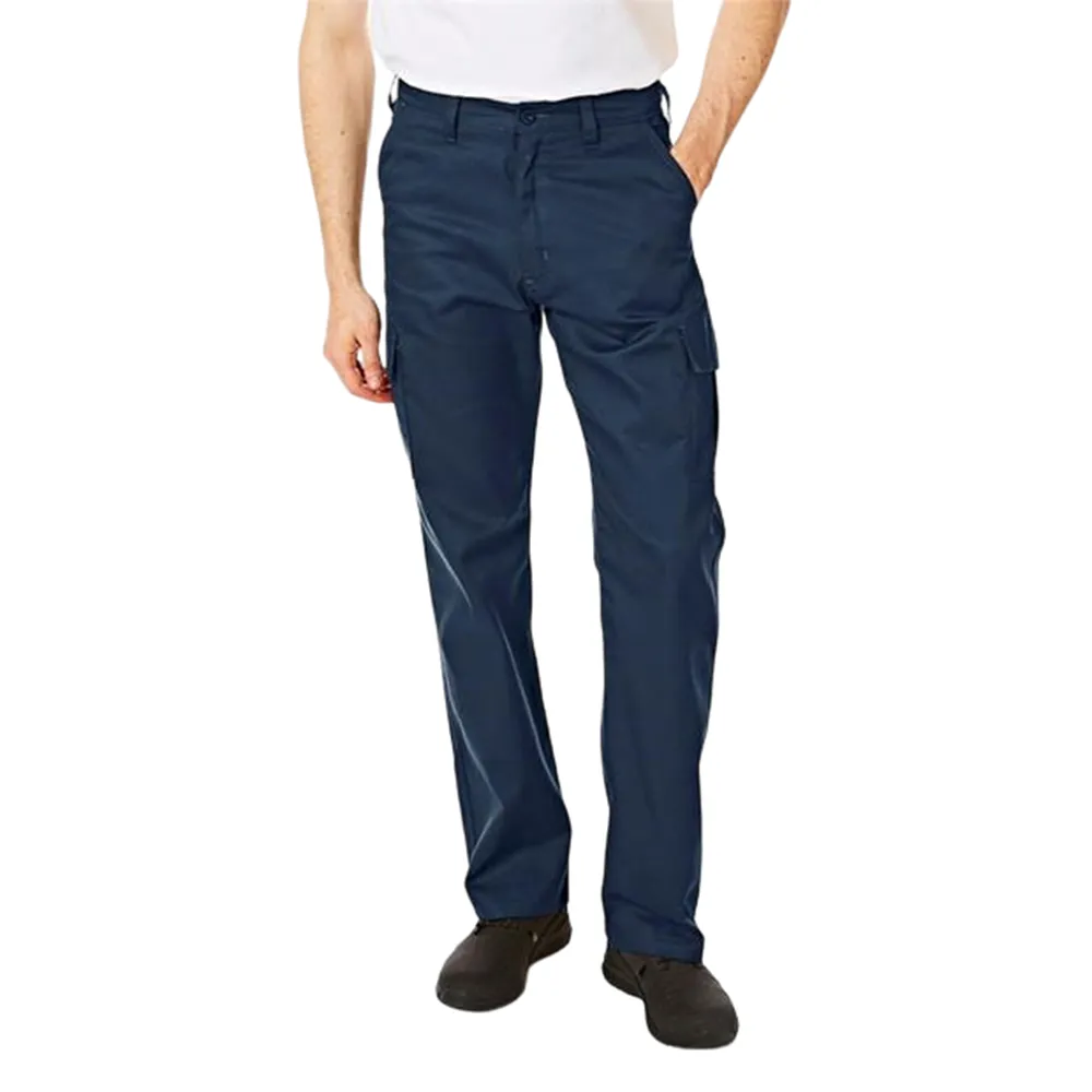 Lee Cooper Mens Plain Cargo Trousers