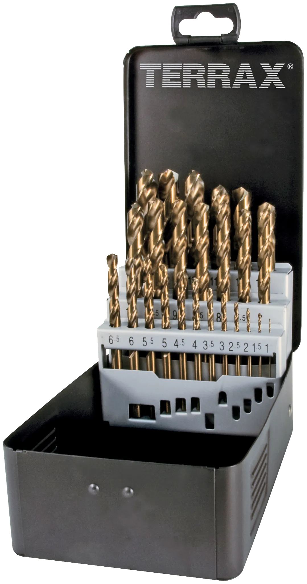 Spiralborsett DIN338 HSSG 1-13×0,5mm