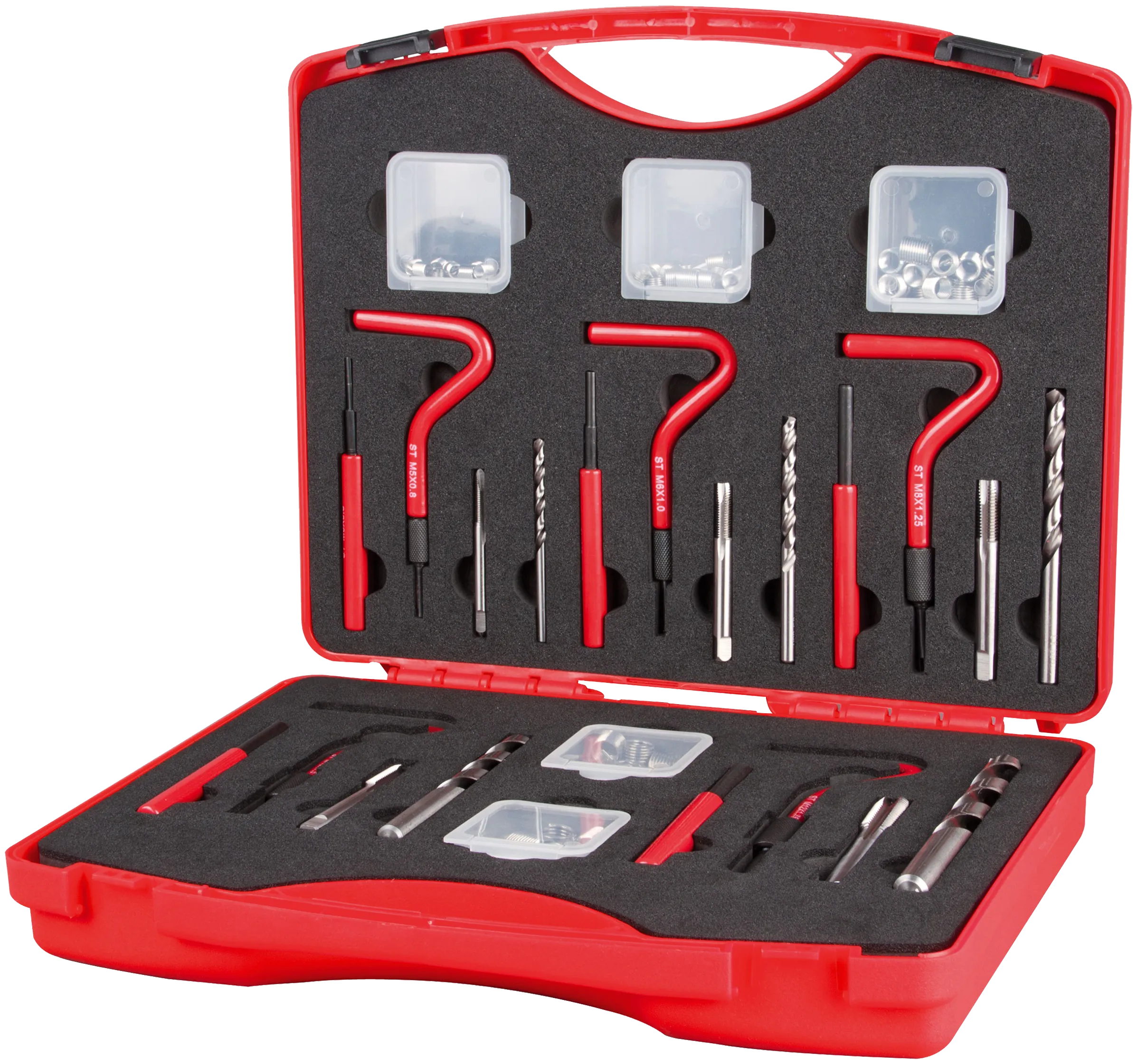 ProCoil gjen.rep.sett sort M6-M14 HSS
