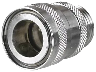 NiTo 1/2" koblingshus med 1/2" utv. RG