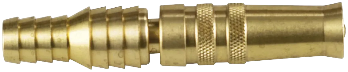 NiTo 1/2" stråledyse m/1/2"+3/4" slangetupp
